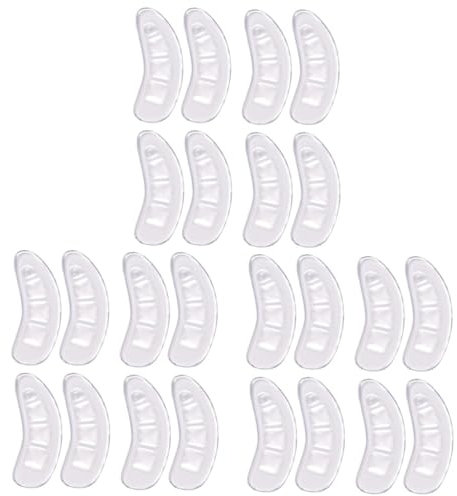 FOMIYES 12paare Hochwertige Fersenpolster Für High Heels Transparente Atmungsaktive Und Schweißabsorbierende Einlagen Reduzierung Von Reibung Und Blasenbildung Passend Für Neue Schuhe