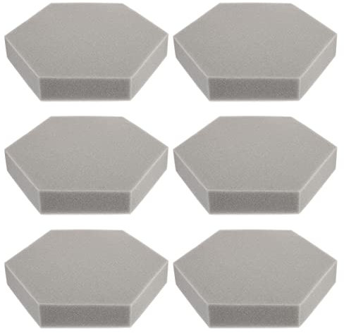 VICASKY 6piezas Paneles Absorbentes Acusticos Alfombrillas Insonorizantes Para Estudio y Sala