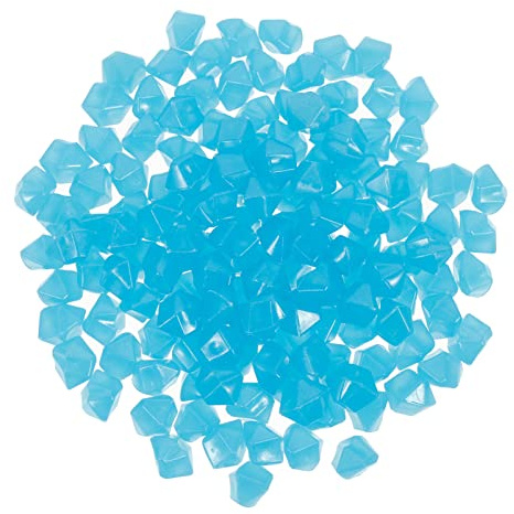 POPETPOP 400pièces Pierres Lumineuses pour Aquarium Gravier Phosphorescent Décoration Aquarium