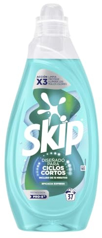 Skip Detergente Ciclos Cortos Eficacia Express 37 LAV