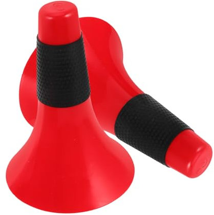 TOBBOMEY 2stücke Agility-trainingshütchen Für Fußball Und Basketball Leichtes Kunststoff-Design Auffällige Farben Für Sport-trainingsübungen