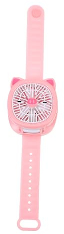 SHINEOFI Ventilatore Portatile Per Ragazzo Ragazza Con Ricarica Usb Ventilatore Orologio Come Regalo Compleanno