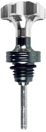 Vista olio motore: coltello a livello olio con tappo carburante, di misurazione durevole, schermo in alluminio | Rod di controllo del riempimento per scooter, auto e moto