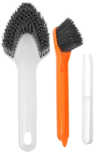 3-in-1 Spaltbürste 1 Satz Abs Nylon zur Gründlichen Reinigung | Badewanne und Fliesenfugen, für Waschbecken und Böden, Entfernt Hartnäckige Rückstände