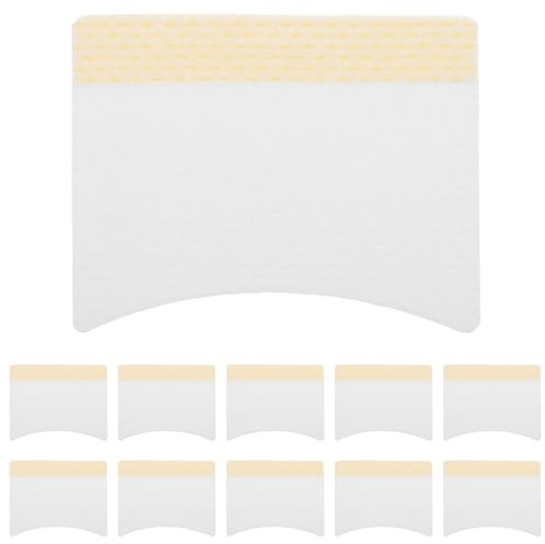 UKCOCO 40 Disques Démaquillants en Coton Biologique Doux pour Yeux et Ongles Lingettes sans Peluches Isolantes Pack de 40 Unités pour Retirer Extensions de Cils et Soins du Visage en