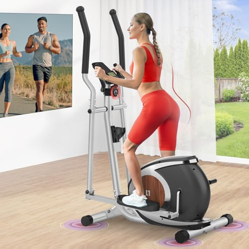 Neezee Cross Trainer with 16 Level Resistance Ultra-Quiet Flywheel for Home