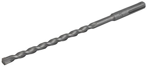 Sourcingmap 8mm Tip 200mm Long Chrome Steel Round Shank Masonry Hammer Drill Bit