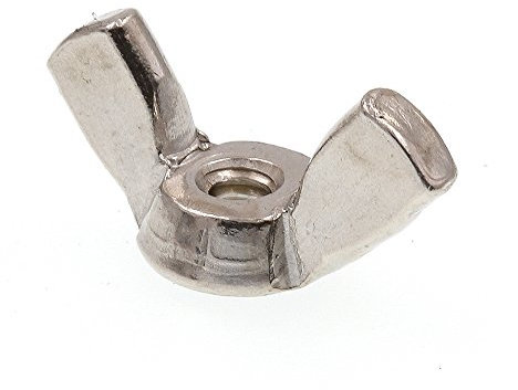 Prime-Line 9076206 Flügelmutter, 6-32, Edelstahl, 25 Stück, Pack of 25