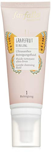 farfalla Grapefruit Reinigungsfluid | 75 ml | Ultrasanftes Hautpflegefluid | Vitamin C-reich & Aloe Vera | 100% zertifizierte Naturkosmetik