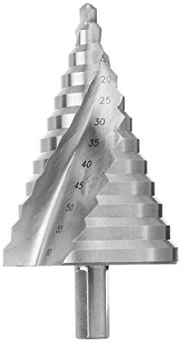 CEFEPH AACH660 Profi Stufenbohrer 6-60mm HSS Schälbohrersatz für Edelstahl Metall Holz Kunststoff usw
