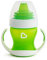 Munchkin Gentle Transition Baby Cup, Babies & Toddlers Sippy Cups with Handles & Lids, BPA Free Non Spill Cup, Dishwasher Safe, Leakproof Silicone Childrens Cups for 4+ Months - 4oz/118ml, Green