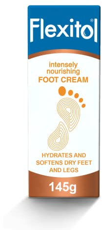 Flexitol Dry Skin Foot & Leg Cream, Clinically Proven to Hydrate Feet and Legs, Quick Absorbing Foot Care, 48H Hydration, Hydrate, Soften, and Moisturise Very Dry Feet and Legs, 10% Urea, 1 x 485g