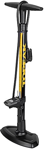 Topeak JoeBlow Sport Digitale Standpumpe, gelb/schwarz, Einheitsgröße