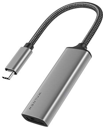 WALNEW USB C auf HDMI Adapter (4K@60Hz), USB Typ C auf HDMI Adapter (Thunderbolt 3 kompatibel), HDMI auf USB C Adapter für MacBook Pro/Air, iPad Pro, Pixelbook, Samsung Galaxy und mehr (Gray)