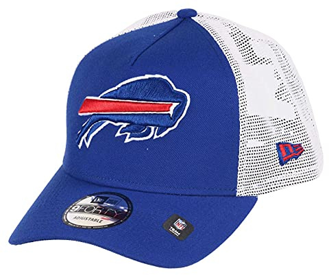 New Era NFL Cap Truckercap 9Forty justerbar basebollkeps amerikansk fotboll keps snapback Buffaloräkningar Einheitsgröße