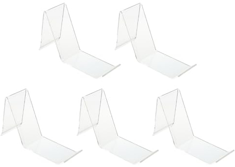 iplusmile Acryl Schuh Display Ständer 5 Stück Transparent Flacher Schuhständer Für Sneaker Sandalen Einzelhandel Schuhgeschäft Präsentation