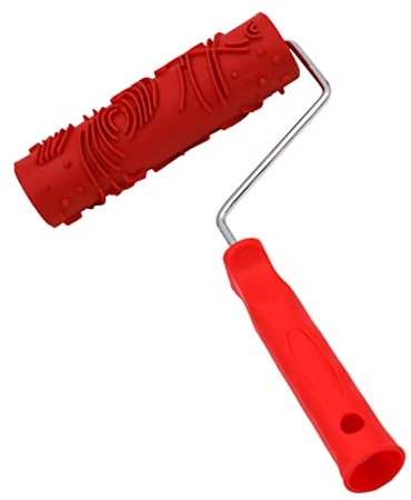 Farbroller mit geprägter Struktur, 17,8 cm, für DIY-Wandverzierung, K, 17,8 cm