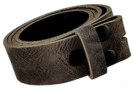 Wolfszeit Wechselgürtel BORGIN für Buckels und Schnalle aus Büffelleder