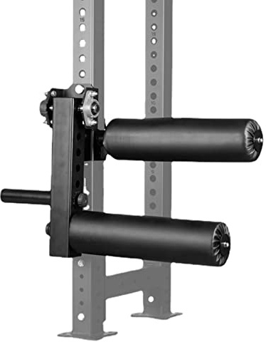 DYK&NX Bein-Squat-Rolle, Gym Equipment Beinverlängerung Aufsatz, einfache Installation, stark und sicher, passend für Vierkantrohr (Size : 18mm Aperture)