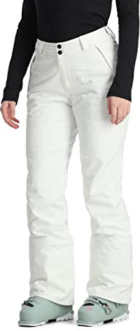 Spyder Damen Section Isolierte Skihose, Weiss/opulenter Garten, XX-Large