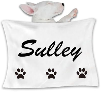 JMIPET Personalisierte Hundedecke, individuelle Decke mit Kosenamen für Sofa und Bett, weiche Decke für Welpen und Kätzchen, passend für kleine, mittelgroße und große Hunde und Welpen