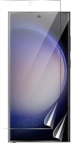 QUITECO Display Schutzfolie für Samsung S23 ULTRA 5G [2 Stück] Hydrogel Folie Displayschutz