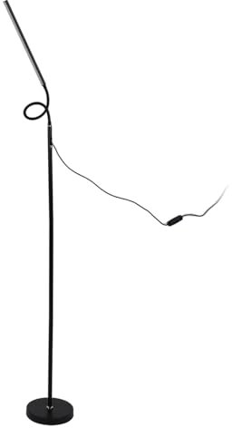 Haofy Lampadaire LED avec 3 Températures de Couleur, 10 Niveaux de luminosité, Prise USB 5 V pour éclairage Confortable, Lampe de Lecture