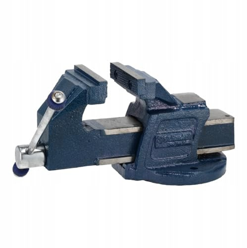 Schmith - Morsa da tavolo - Fissa - Morsa da banco - In ghisa, ganasce in acciaio di alta qualità - Larghezza ganasce 80 mm
