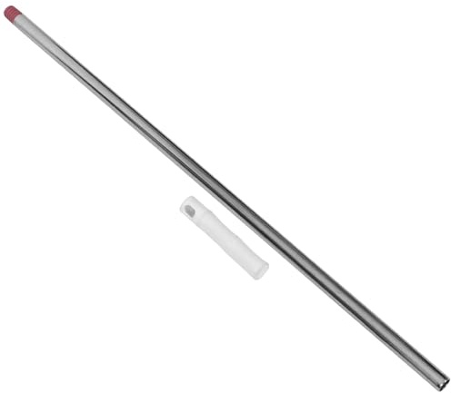Vaguelly Broom Handle Extension Pole Replacement Broom Stick Threaded End for Outdoor