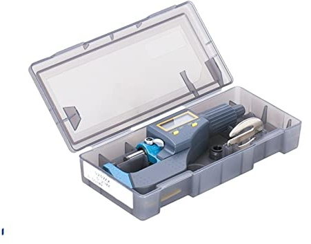 CFWWSAQ Bügelmessschraube, Digital Mikrometer 0.001mm 0-25/50/75 / 100mm Elektronische Außenmikometer-Bremssattelmesser mit LCD Bildschirmmesswerkzeuge(0-25mm)
