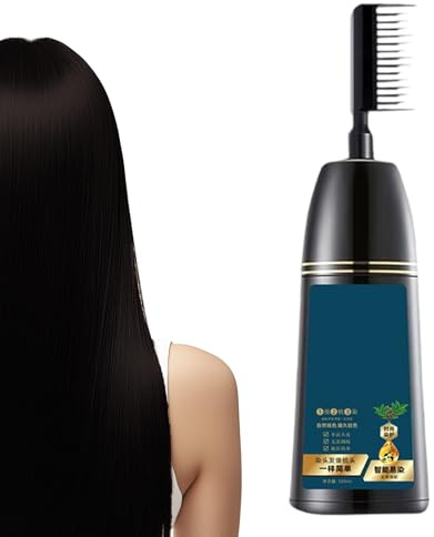 Colorazione Capelli Copertura lunga durata antimacchia facile da applicare | Pettine Colorante Capelli 2 in 1 Nutriente per Ragazzi e Ragazze Giovani Famiglia Figlie