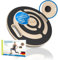 ARTZT vitality Wobblesmart Therapiekreisel | Verstellbare Schwierigkeitsstufen | Ideal für Rehabilitation, Prävention und Leistungstraining | Max. 120 kg Belastbarkeit | 24 Monate Garantie