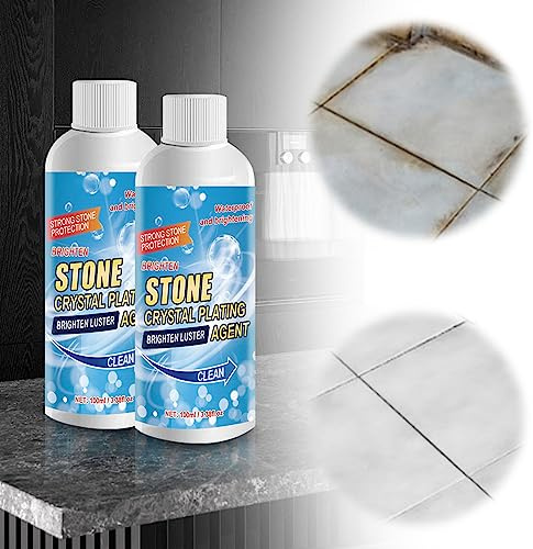 Steinflecken-Entferner Stone Stain Remover Cleaner, Stein & Platten Intensivreiniger, Effizientes Reinigungsmittel zum Entfernen von Schmutz auf Allen Steinoberflächen im Innen- oder Außenbereich (2)