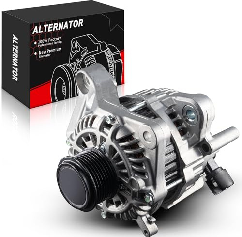 AOTPAT 2.4l Accord Alternator for:-Honda Accord Ex Ex-L Lx Lx-S Sport 2014-2017 2.4L Automatic CVT Transmission for:-Honda Accord 2014 2015 2016 2017 2.4L, 12V 110Amp CW, 31100-5A2-A02 14489N (New)