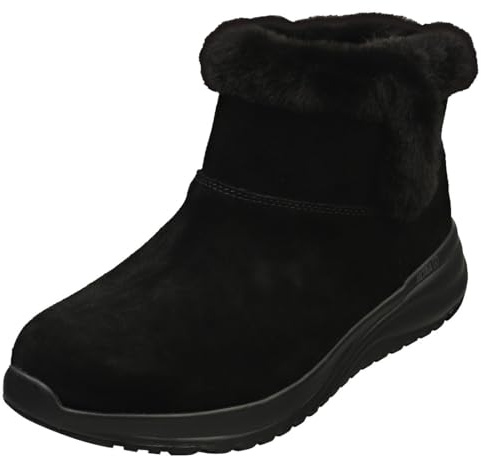 Skechers Dam On-the-go Joy - Bundle UpAnkle Boots, Svart mocka, 40 EU