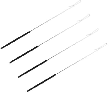 PERSELOSO 4stücke Teilige Metall-puppenarmstangen Verstellbare Steuerstangen Für Puppenspiel Puppenarmbewegungswerkzeuge Puppenstabhände Für Junge Mädchen Und Familienaktivitäten Mühelose Pu