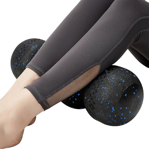 Fitnessrolle,Hochdichte Yoga Massagerolle Für Faszientraining | Hochdichte Wellenstruktur Muskelregeneration Gym Zubehör Für Mobilität Der Füße