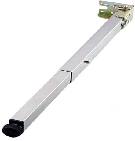 Klappbare Tischbeine Aus Edelstahl, Klappbare Teleskop-Tischbeine for Bars, Wandhängende Essstütze, Höhenverstellbar, 50–130 cm, Verstellbare Schutzbasis, Mit Schrauben(90 cm (35.4 in))