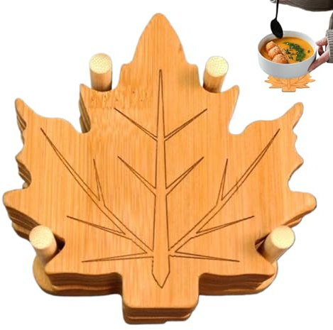 Set di 6 tovagliette decorative antiscivolo per piatti caldi, set di maniglie e termoresistenti, per casa, residenza, sala da pranzo, tavolo, appartamento, pizzeria piatta