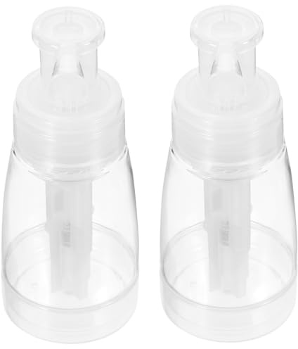 Ciieeo Pet Powder Spray Bottles Refillable Barber Spray Applicator 2pcs 180ml with Locking Nozzle for Precise Dry Powder Application for Hairdressing and Salon Use