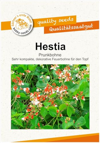 Bohnensamen Hestia, kompakte Feuerbohne Portion