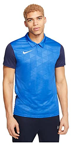 Nike herr trofé Iv Jersey Ss Trikot Royal Blue/Midnight Navy/(White) Small