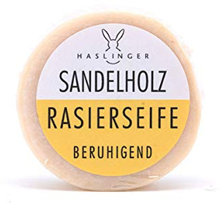 Haslinger Vorteilset Sandelholz Rasierseife 60 g Art.Nr. 1813 + Sandelholz After Shave Balsam, 100 ml Art.Nr. 2137 + Sandelholz Bodylotion, 200 ml Art.Nr. 2134