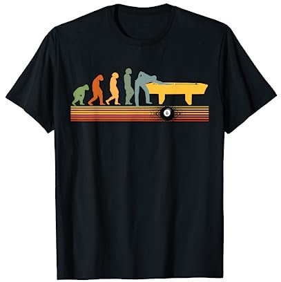 Snooker Evolution Biliardo da biliardo da tavolo da biliardo Maglietta