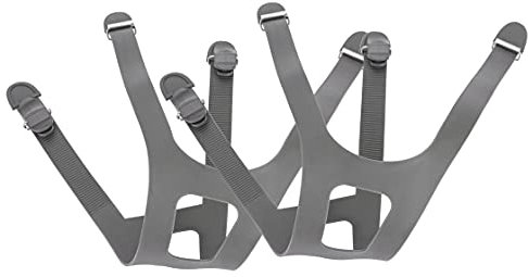 AiliveSun 2 Pack Head Harness Strap for Full Facepieces 6000 Series Respiratory Protection, Compatible with 6897/37005 Head Harness Assembly Replacement Part, Grey