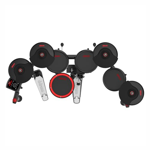 Ddrum E-Flex 9Pc Bluetooth Electronic Drums with Throne and Sticks