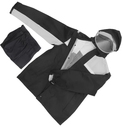 SOLUSTRE Traje De Agua Para Motocicleta Chaqueta y Pantalones De Lluvia Para Hombres Resistente Al Viento