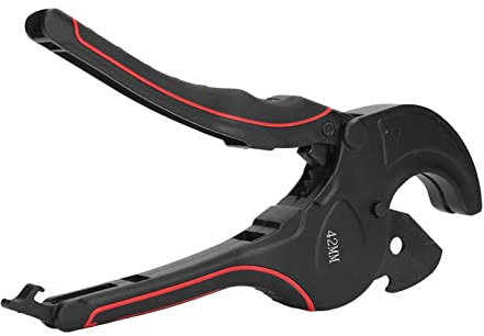 Tagliatubi in PVC, Strumento tagliatubi in PVC a cricchetto Azione a cricchetto Forbici per tubi con lama sostituibile autobloccante per tubo in gomma CPVC PEX (0-63)