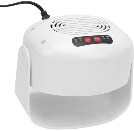 Nageltrockner für Gel-Nagellack, 600-W-Nageltrocknungsventilator mit Warm- und Kühlmodus, Automatischem Start-Stopp, Vorwärts- und Rückwärtsrotation, Nageltrockner-Gebläse, (220V