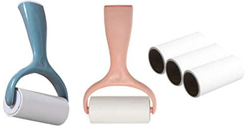 SOIMISS Lint Dust Removal Paper Clothes Cleaning Tool Hair Remover for Clothes Pet Hair Remover for Laundry Reusable Lint Roller Solid Roller for Removal Dusting Brush for Home Use